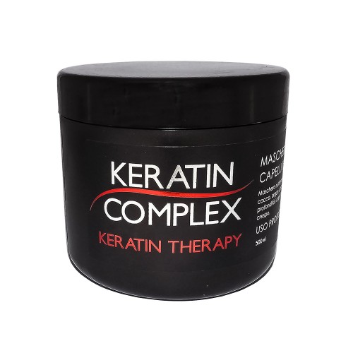 Keratin Complex - Maschera Nutriente Per Capelli Secchi E Crespi Ad Uso Professionale - 500ml